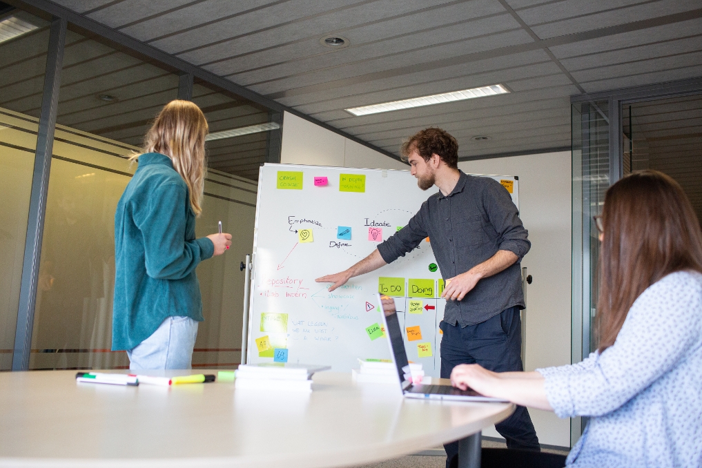 Jelmer Koedood en zijn collega's