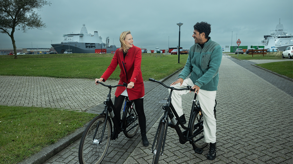 Mieke, omgevingsmanager bij het RVB, vertelt over haar project op de marinebasis Den Helder