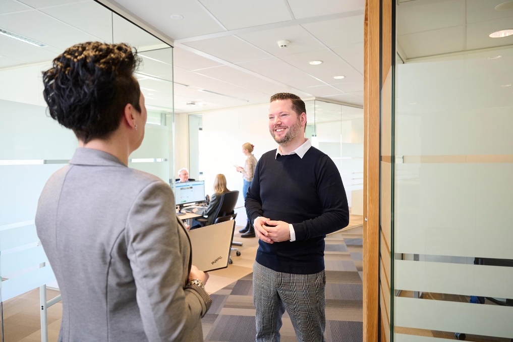 Werner Haarsman, DIV-adviseur bij RVO, werkt aan open overheid