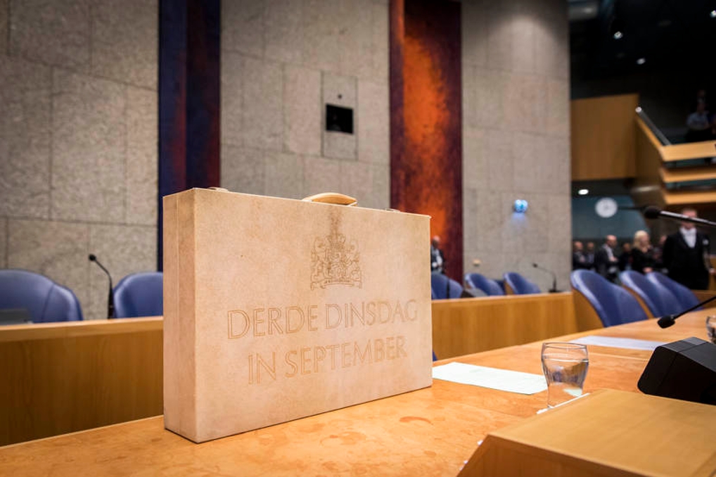 Koffertje prinsjesdag in de 2e kamer